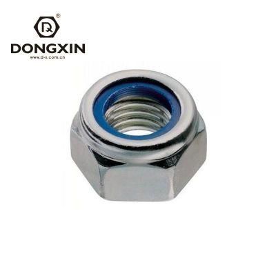 DIN985 Hexagon Fingerboard Nylock Self Locking Nylon Insert Stainless Steel Metal Hex Lock Nut
