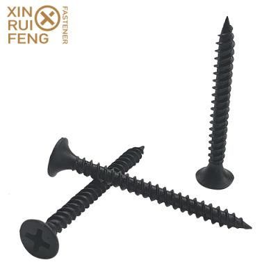 Plastic Bag/Small Box/Bulk Packing Round Head Black Screw