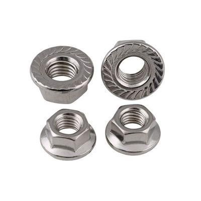 Stainless Steel 316 Flange Nuts Hexagon Nuts with Flange