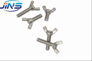 Stainless Steel Butterfly Thumb Screws with Regular Wing