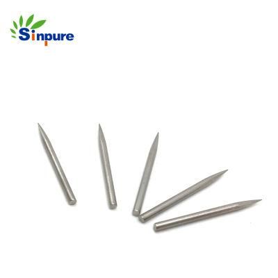 Stainless Steel Solid Tapered Pin Needle