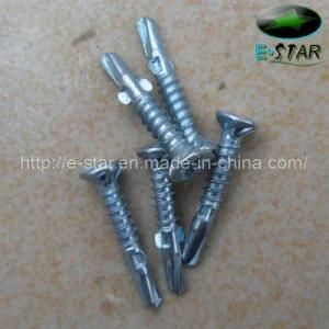 Bule Zinc Self Drilling Screw With Wings