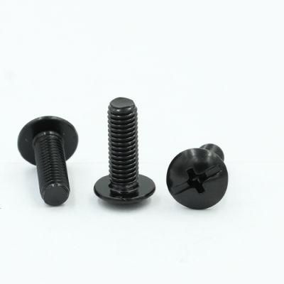 Wholesales White and Black Plastic Thumb Screw Button Head Machine Screws