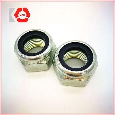 High Strength DIN 985 DIN 982 White Ring/Blue Ring Nylon Self Lock Nut Precise