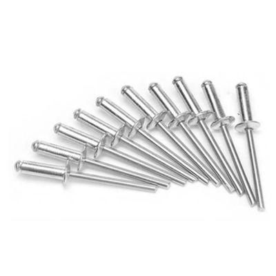 High Quality Flange Aluminum Blind Rivet Self-Plugging Open Type Fastener Nails Pop Rivets Core Pulling Rivets