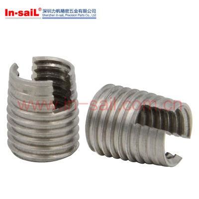 Shenzhen in-Sail Fastener M8 304 Stainless Steel Self Tapping Thread Insert