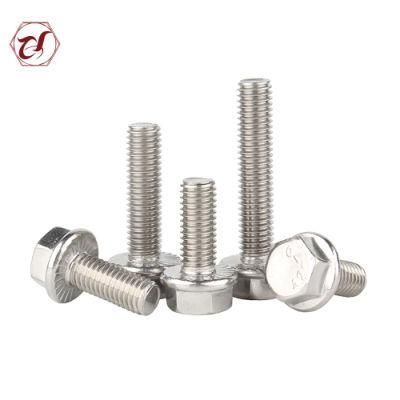 Stainless Steel 304 316 A2 Hex Head Flange Bolt