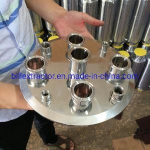 12inch Stainless Steel Tri Clamp Flat End Cap Lid Use for Bho Closed Loop Extractor