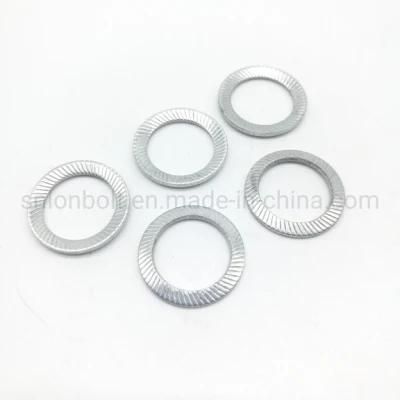 Zinc Plated Double-Sided Tooth Pattern Washer Thin Washer