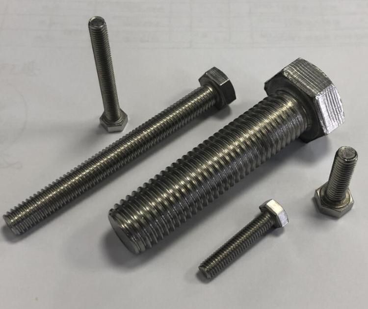 304 Stainless Steel A2-70 Hex Head Bolt