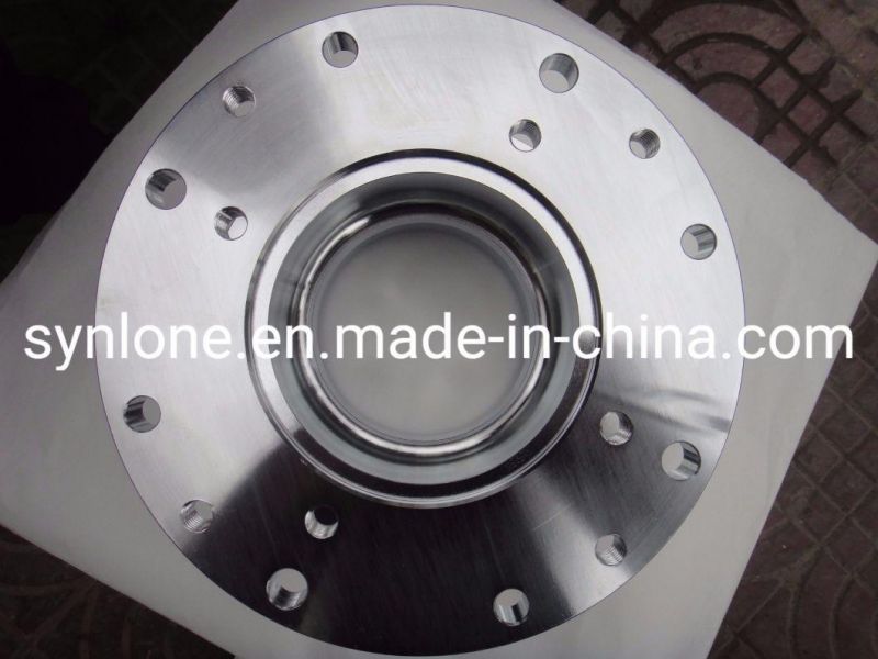 Galvanized Steel Flange with CNC Machining Processed