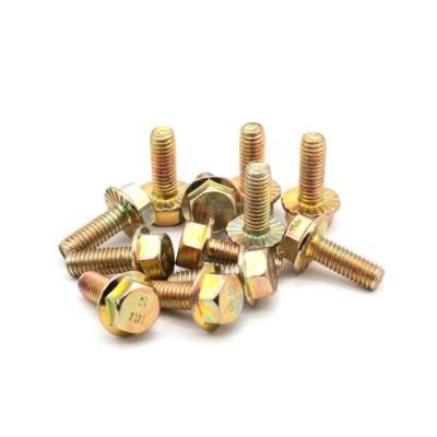 Hex Flange Head Bolt DIN6921 Screw/DIN6922 China