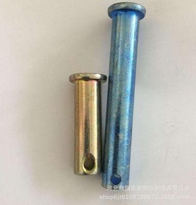 Carbon Steel Pin Shaft Flat Head Cylindrical Pin Positioning Pin