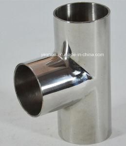 DIN D. 7W Sanitary Stainless Steel Pipe Fitting Welded Equal Tee