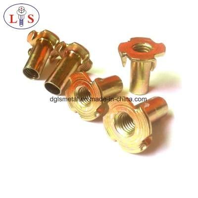 Carbon Steel Furniture Nut with Four Claws