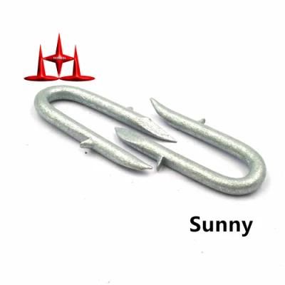 Good Quality U Fence Staples with Diamond Cut Point 40mm