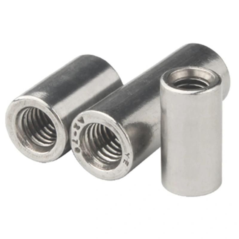 Round Hex Coupling Nuts / Nylon Insert Lock Square Coupling Nut