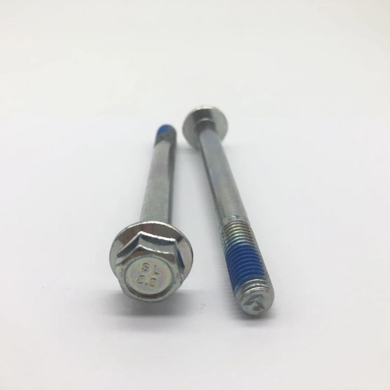 1060437 Flange Screw with ND Patch Lock M8X90 a/F 12