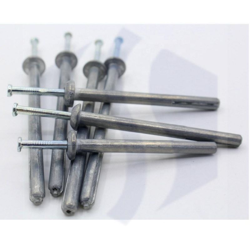 Popular Zinc Alloy Hammer Drive Anchor, Hammer Fix Screws Nylon Anchor/Hammer Drive Anchor Mushroom Head Zinc Alloy