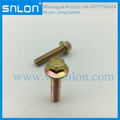 Stainless Steel Hex Head Flange Bolt for Auto Parts