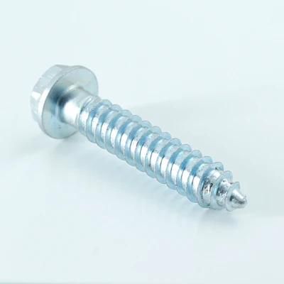 Chinese Manufacturer Customized DIN 571 All Sizes High Quality Hex Head Wood Screw