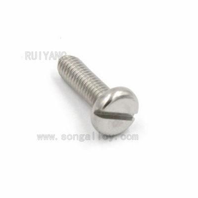 Fastener Screw GB67 Slotted Pan Head Machine Screw