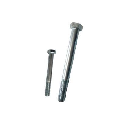 DIN931 Screw Hex Cap Screw Gr. 10.9 with Zp