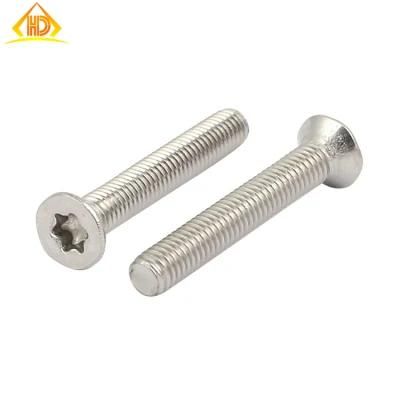 Stainless Steel A2 SS304 Torx Countersunk Head Machine Screw