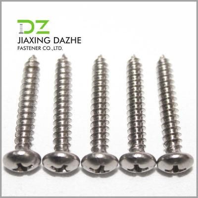 DIN7981 Stainless Steel Screw Cross Recessed Pan Head Self Tapping Screws