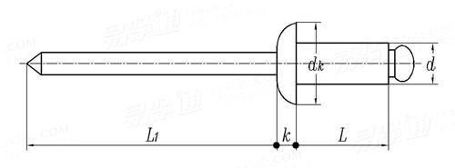 DIN7337 Manufacturer Aluminium Blind Rivets Made in China
