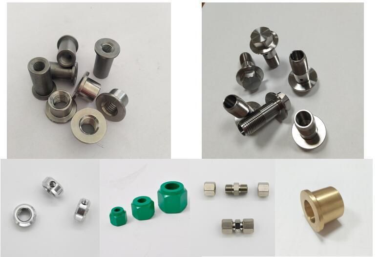 China Factory Edge Milling Nut, CNC Machining Nut, Free Cutting Steel Nut 12L14/1215, Brass Nut