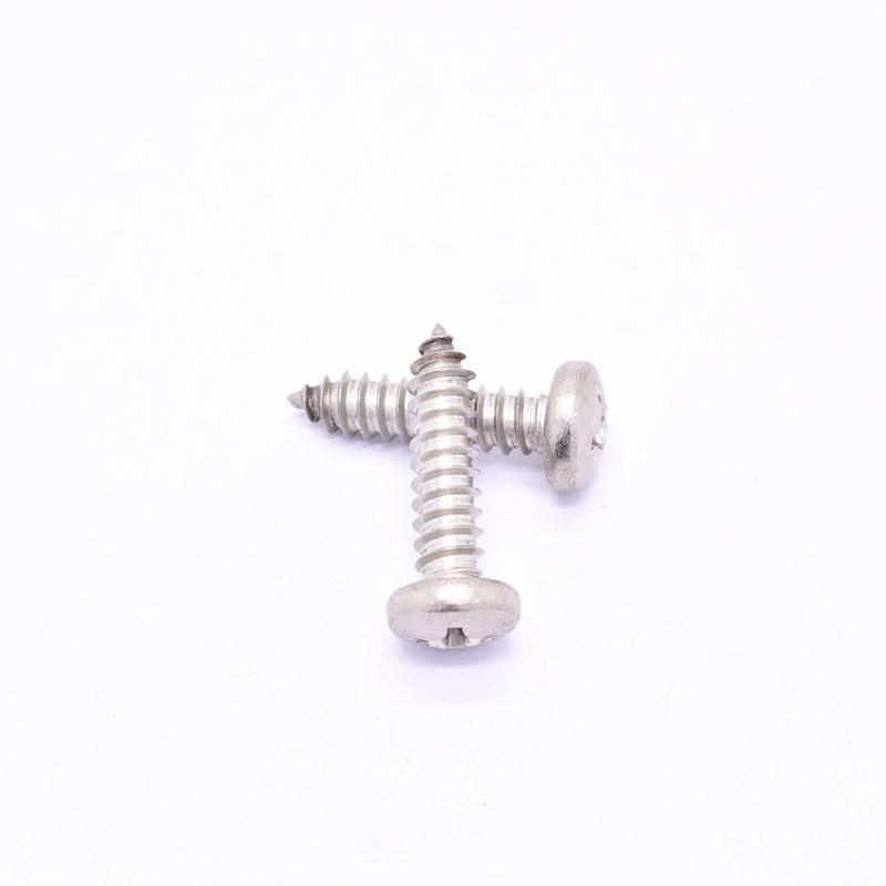 Stainless Steel Pan Head Cross Recessed Self Tapping Screw