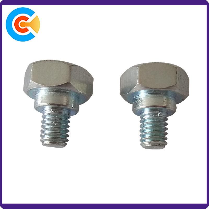 Carbon Steel M6 Galvanized Hex Head Screw Shoulder Screw
