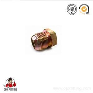 JIS Gas Male 60 Elbow Hydraulic Plug Tube Connector Adapter (4S)