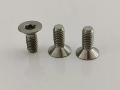 Ti Torx Countersunk Head Screws ISO14581 Countersunk Head Screws