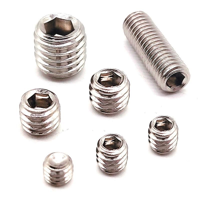 Hex Socket Set Screw with Flat Point DIN913
