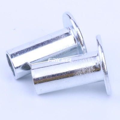 Fricwel Auto Parts White Zinc Rivets Steel Rivets Semi-Tubular Rivets ISO/Ts16949 Certificate