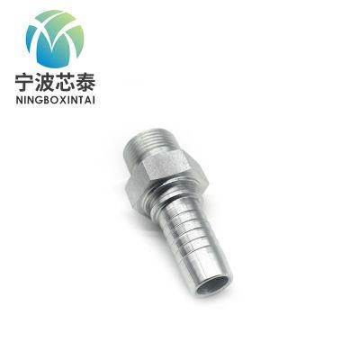 Factory OEM ODM Male NPT Rubber Hose Hydraulic Fitting Hydraulic Parts OEM Factory Reducer Pipe Fitting Elbow Pipe Fitting Hydraulic Connector