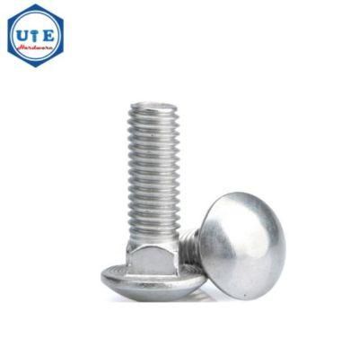 Wholesale Price Stainless Steel Mushroom Square Neck Bolts / Carriage Bolts ANSI/ASME B18.5