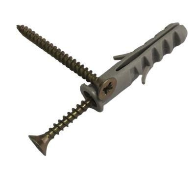 Sing Wing Anchor with Pozi Head Screw, Wall Plug Anchor