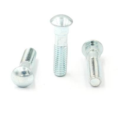 Carbon Steel Carriage Bolt DIN603 Grade 4.8, 8.8, 10.9, 12.9/ Stainlss Steel 304, 316 Bolt