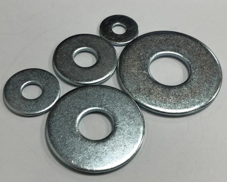 Carbon Steel DIN125 Plain Washer Zinc Plated