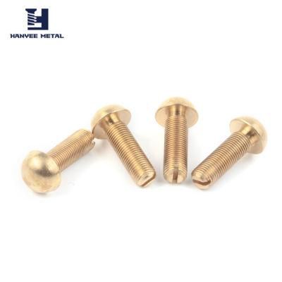 Electronic Accessories Brass Round Head Thread Customized Screw