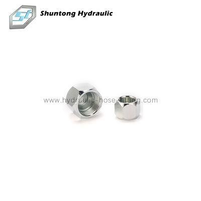 High Quality Jic 74&deg; Female Plug Hydraulic Hose Fittings Carbon Steel Adaptors