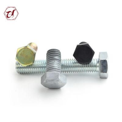 Carbon Steel Hex Bolt DIN933/Black Bolt/HDG Bolt/Full Thread Bolt/Zinc Bolt