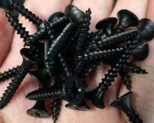 #1022 Steel Phosphated Galvanized High Quality Black Drywall Screw