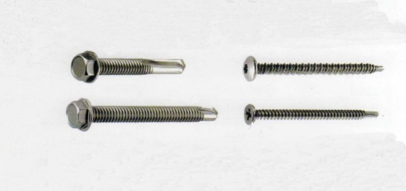 Nssc 550 Stainless Steel Hexagonal /Countersunk Head Self Drilling Screws