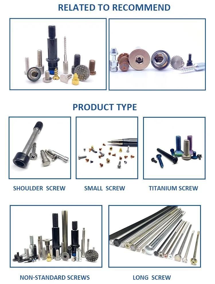 304 Stainless Steel Cap Head Torx Half Thread Machine Screw
