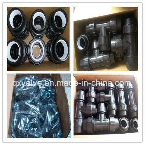 New Material Pipe Clamp Saddle Fitting PP Compression Fitting Plastic Fitting