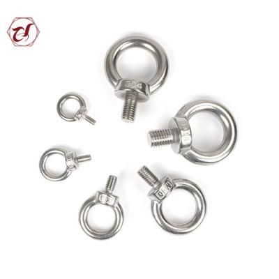 Stainless Steel SS304 SS316 DIN580 Lifting Eye Bolts